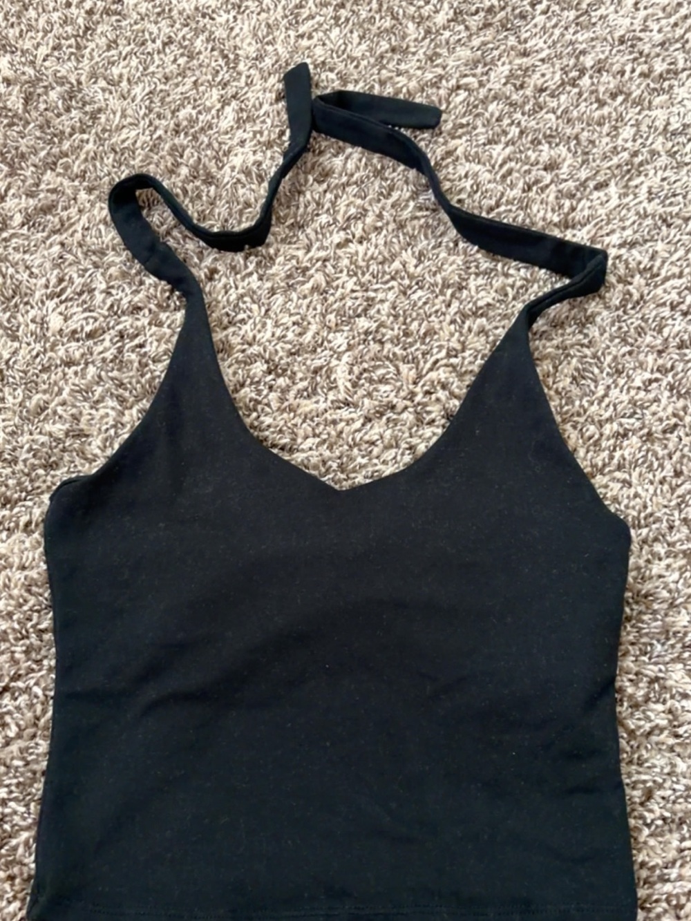 Hollister Black Halter Camisole Top